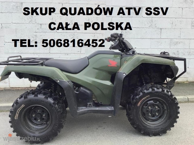 SKUP QUADÓW ATV QUAD QUADY BUGGY SSV UTV