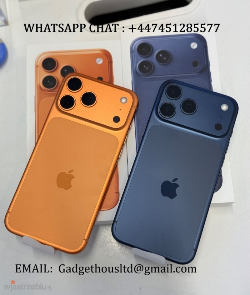 Hurtowa Apple iPhone 17 Pro Max | 17 Pro | 17 Air