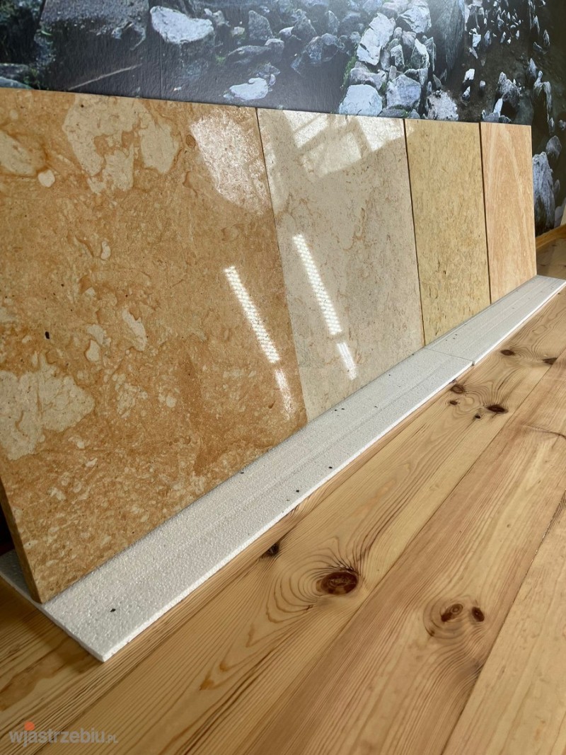 Naturalny kamień z kopalni  piaskowiec polerowany