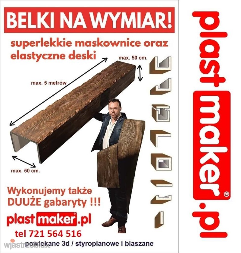 Na wymiar - Maskowanice belki rustykalne styrop...