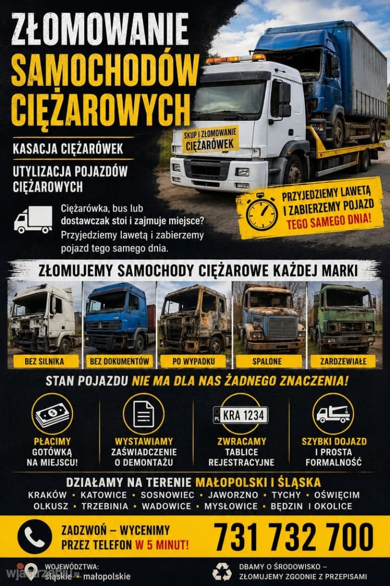 Złomowanie samochodów ciężarowych | Kasacja ciężarówek | ...
