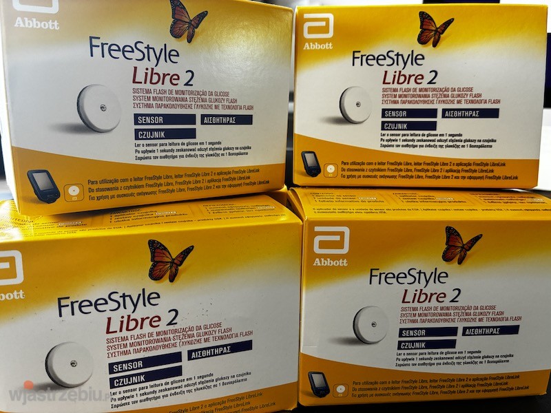 Sensory / czujniki FreeStyle Libre 2 - nowe, oryginalne